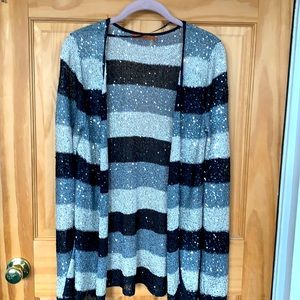 Ladies Sequin Sweater